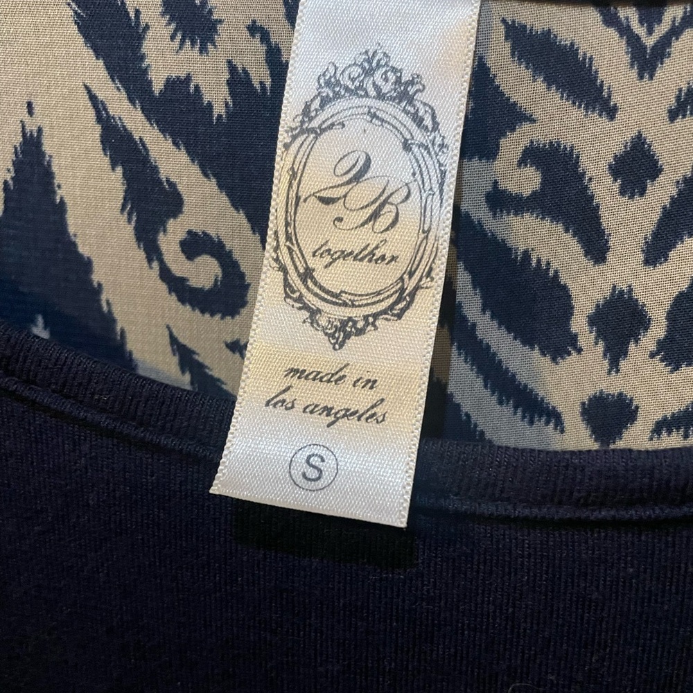 Blue Layered Top - Picture 2 of 2
